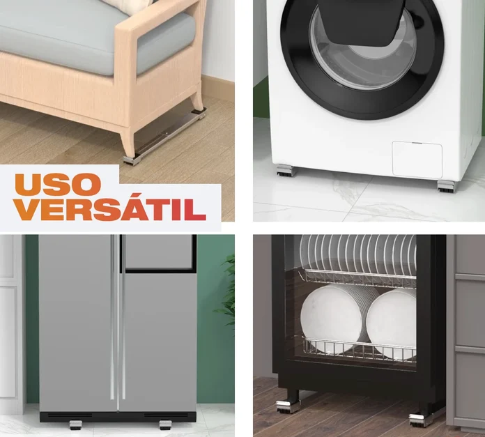 Soporte Móvil para Electrodomésticos – Ajustable, Resistente hasta 200 kg
