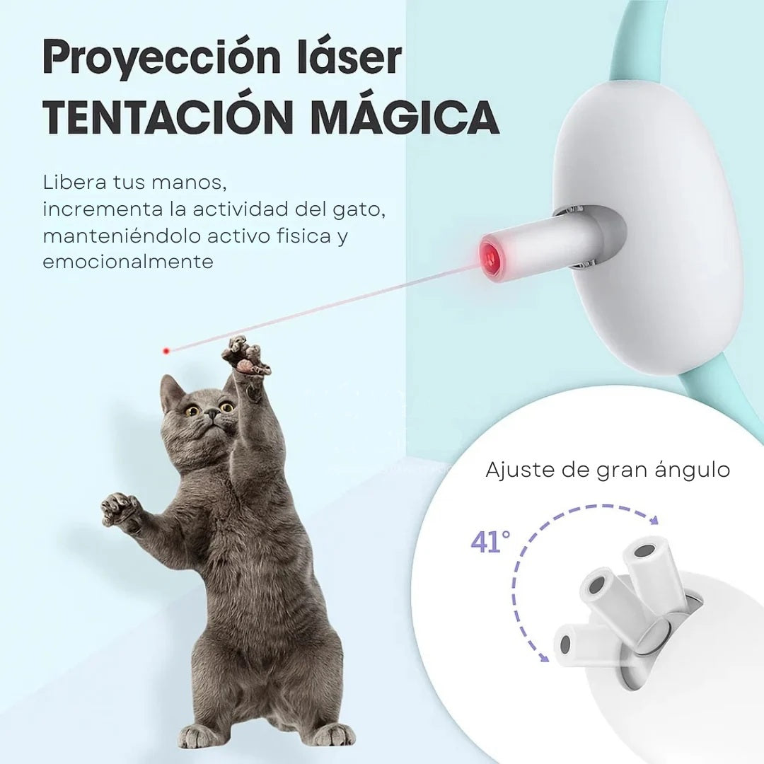 Mantén tu Gato Activo y Feliz // Collar Láser Para Gatos