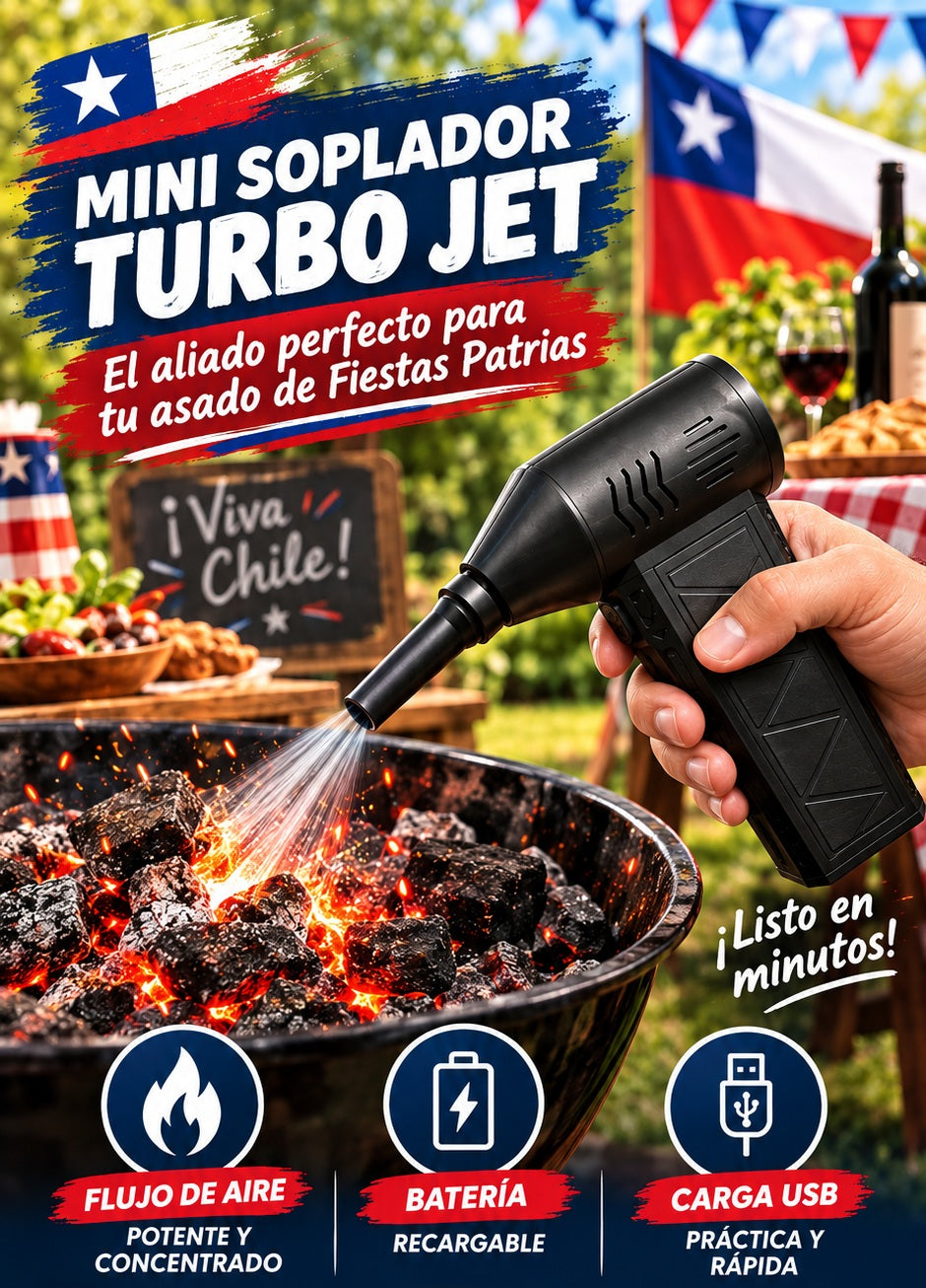 Mini Soplador Turbo Jet