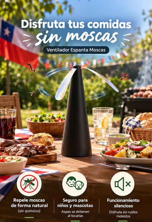 Ventilador Espanta Moscas