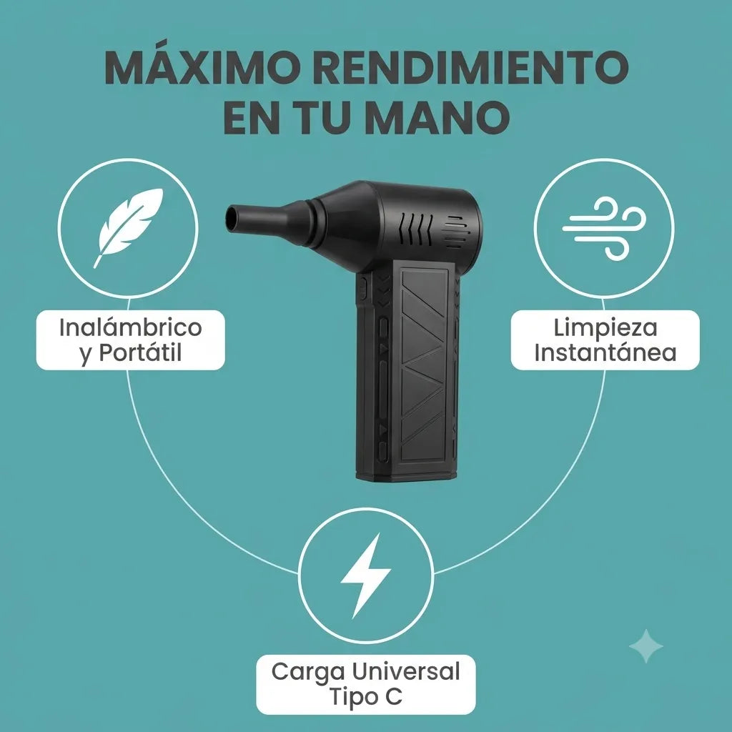 Mini Soplador Turbo Jet