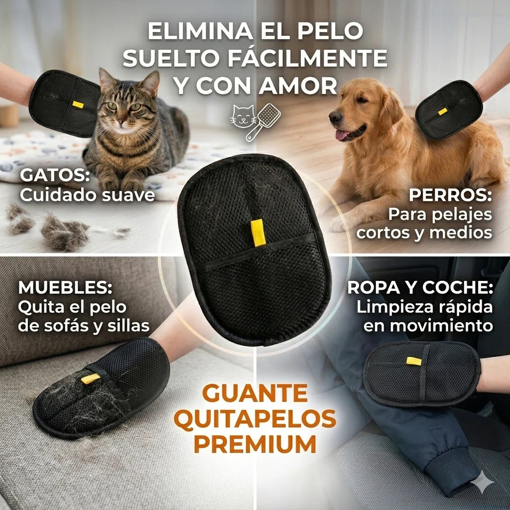 GUANTE ATRAPA PELOS